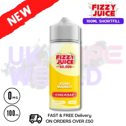 Kush Mango Fizzy Juice 100ml E-Liquid – £7.99
