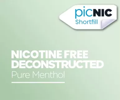 Pure Menthol Nicotine Free Shortfill Bundle