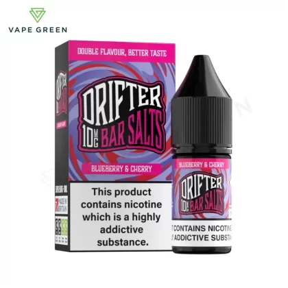 Blueberry & Cherry Nic Salt E-Liquid by Drifter Bar Salts