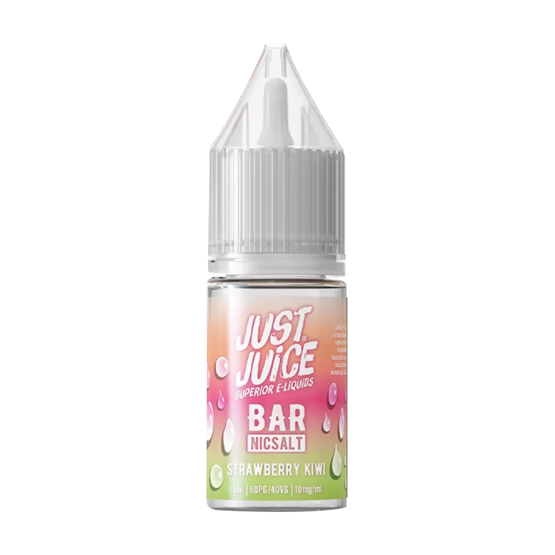 Strawberry & Kiwi Bar Nic Salt by Just Juice - 10mg - Vape Product