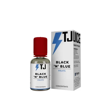 Black and Blue Concentrate by T-Juice 30ml - T Juice; A. 0mg (Nicotine Free!!); Vape Product
