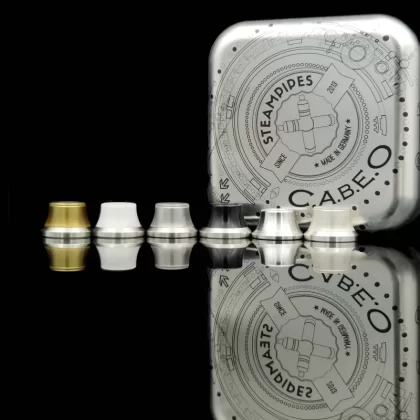 Cabeo Giro DL Drip Tip Black POM – Steampipes