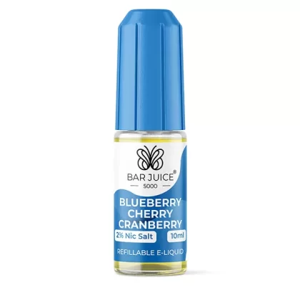 Bar Juice 5000 Blueberry Cherry Cranberry Nic Salt E-Liquid - 20mg