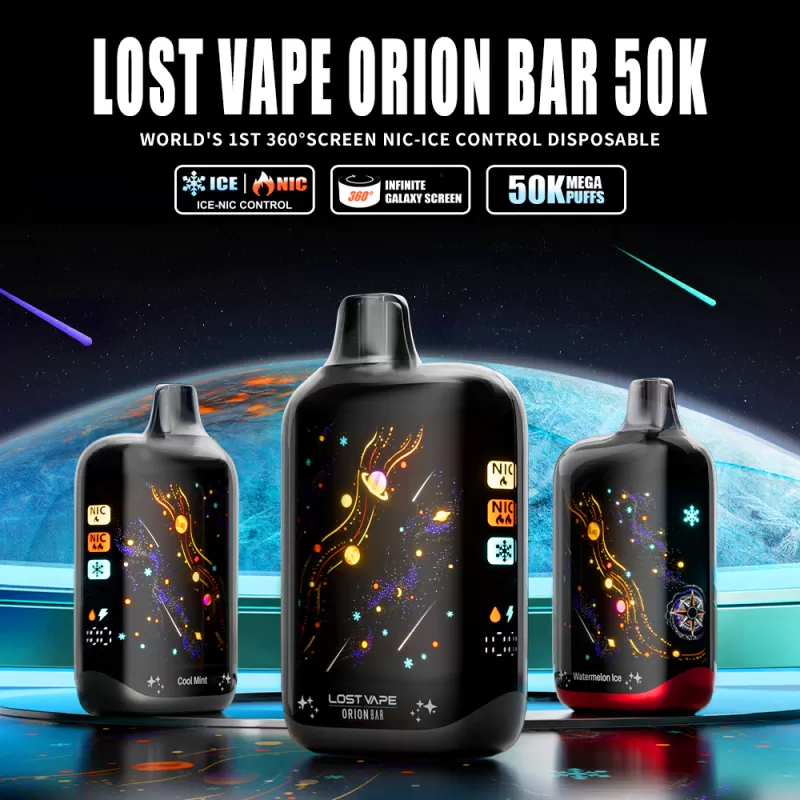 Lost Vape ORION BAR 50K Disposable Device - 50000 Puffs - Frozen Raspberry Lemonade