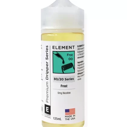 Frost Element E Liquid Dripper Series 120ml - 0mg