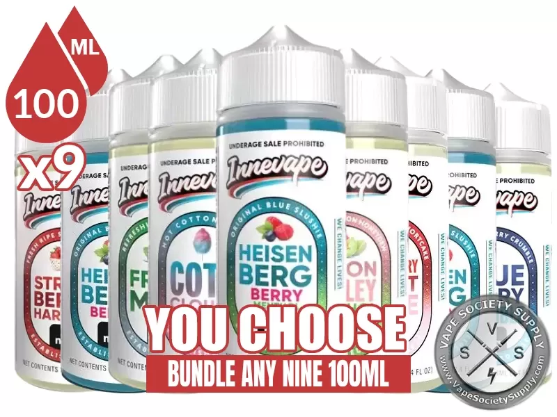 Innevape Bundle 9x100ml (900ml)