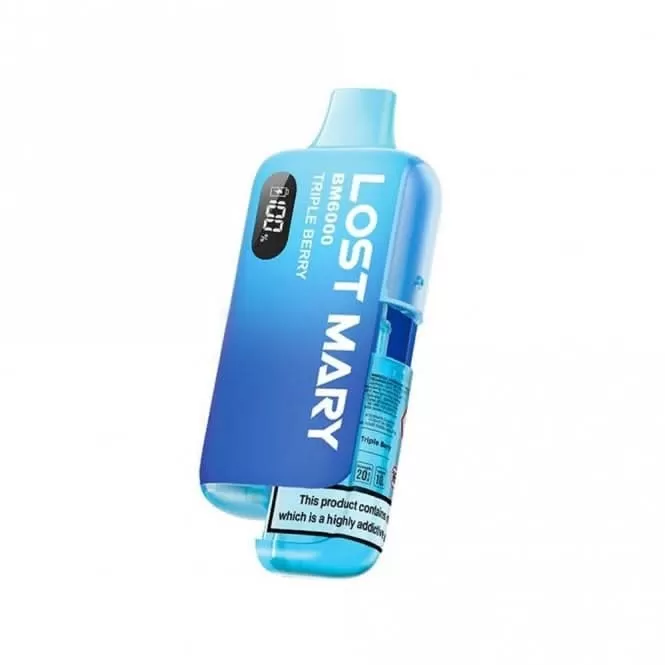 Lost Mary BM6000 Pod Kit - Strawberry Raspberry Cherry Ice