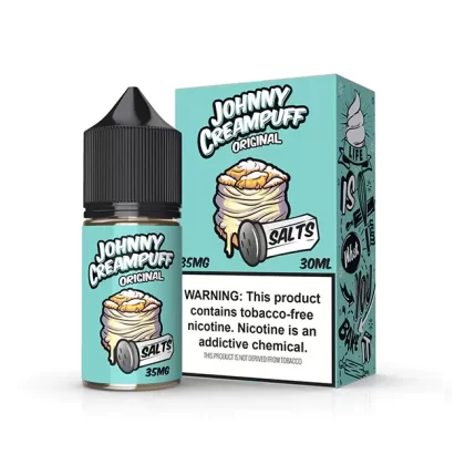Sale $9.50 – Original by Tinted Brew – Johnny Creampuff TFN Salts Series 30mL