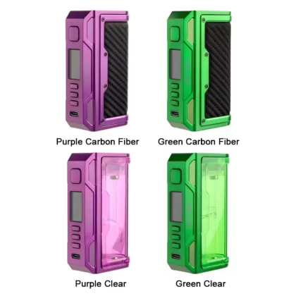 Lost Vape Thelema Quest Box Mod 200W - Stainless Steel Calf Leather