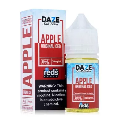 Reds Apple Iced by 7 Daze Salt E-Liquid