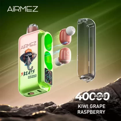 Airmez Xbeats 40000 Puffs – Kiwi Grape Raspberry - Ozvapeone