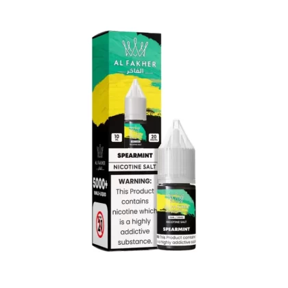 Al Fakher Spearmint Nic Salt Vape Juice - 10mg