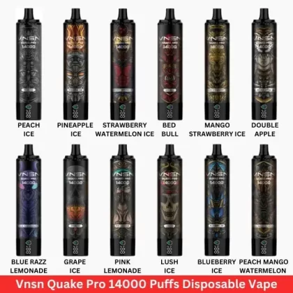 Vnsn Quake Pro 14000 Puffs Disposable Vape in Dubai