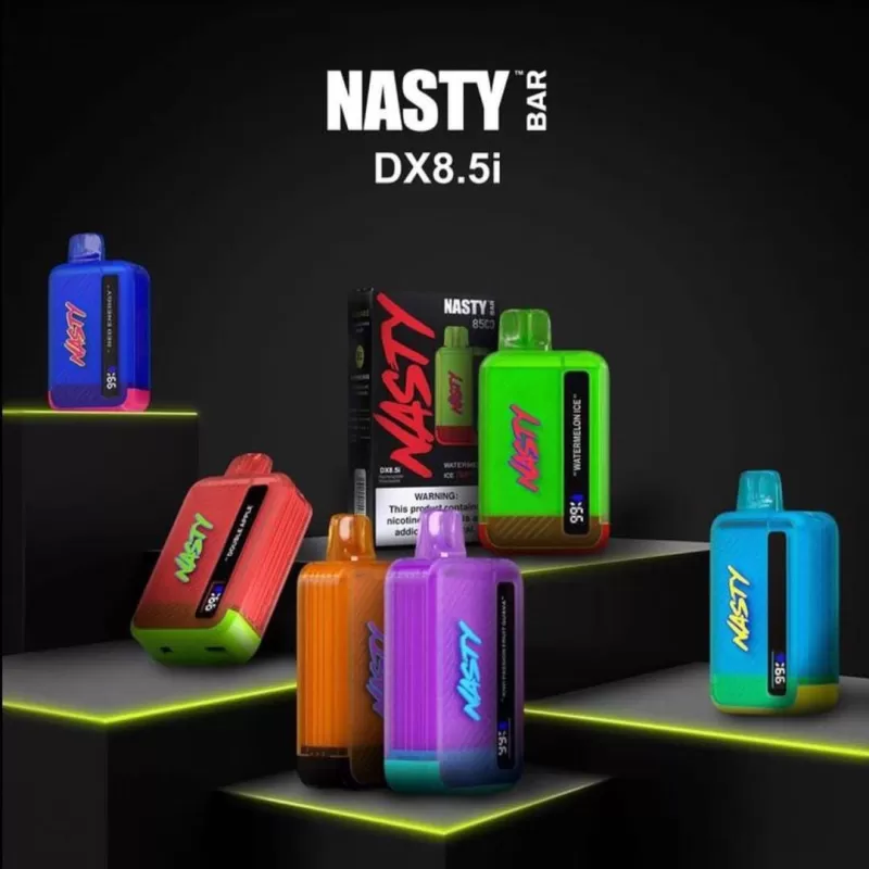 Nasty Bar Rechargeable Disposable Vape (8500 Puffs) - 20 mg / Strawberry Mango