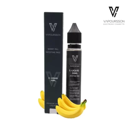 Vapoursson e-Liquid – Banana 0mg 30ml Shortfill | Cigee