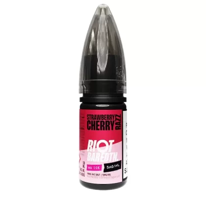 Riot Squad NO ICE Strawberry Cherry Razz Nic Salt E-Liquid