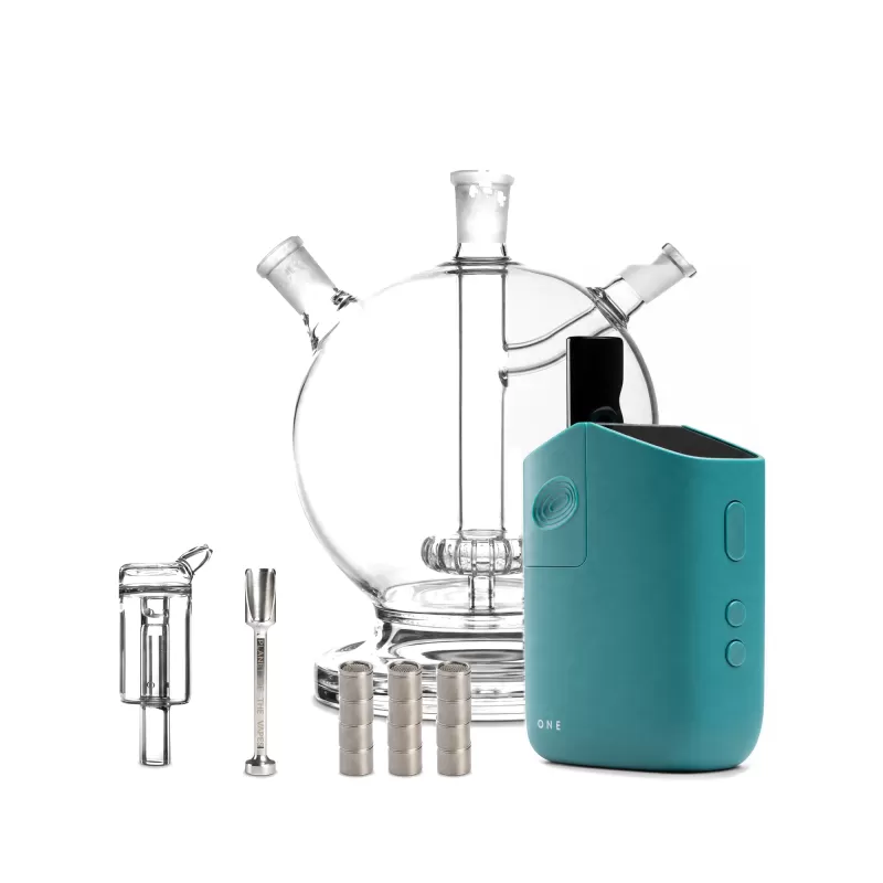 POTV ONE Enthusiast Vaporizer Kit - Teal - Image 2