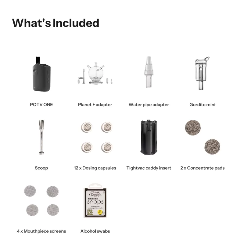 POTV ONE Enthusiast Vaporizer Kit - Teal - Image 3