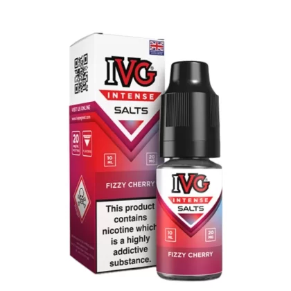 Fizzy Cherry Nic Salts E-Liquid Intense Salts Series by IVG (10ml)