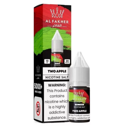 Al Fakher Nic Salt – Al fakher Two Apple Nic Salt 10ml