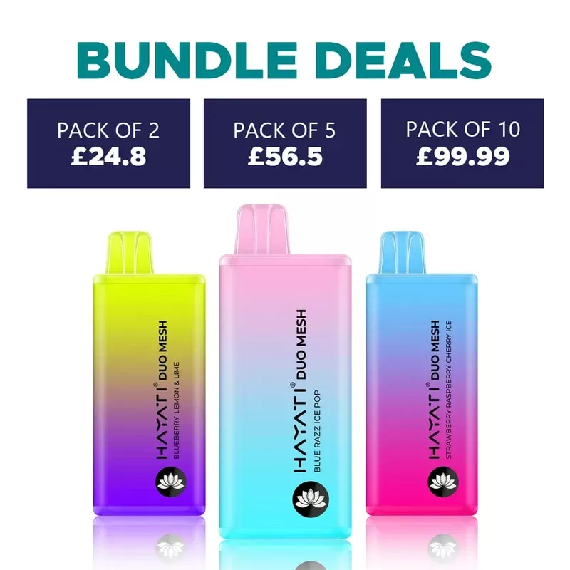 Hayati Duo Mesh 7000 Puffs Disposable Vape – Starting From £10.00