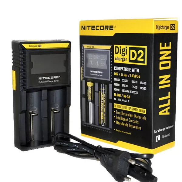 Nitecore Intellicharger D2 LCD Battery Charger - Image 2