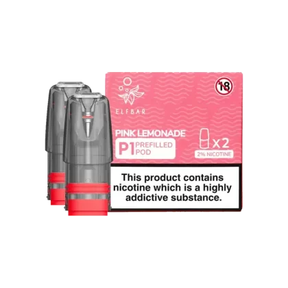 PINK LEMONADE ELF BAR MATE P1 PODS (PACK OF 2)