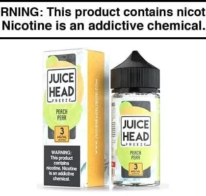 PEACH PEAR FREEZE BY JUICE HEAD 100ML - Vapejuice