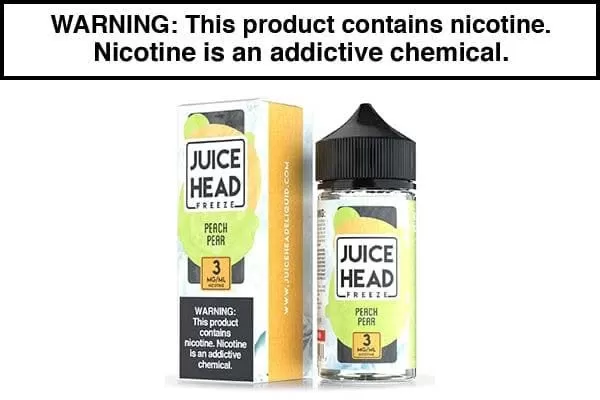 PEACH PEAR FREEZE BY JUICE HEAD 100ML - Vapejuice