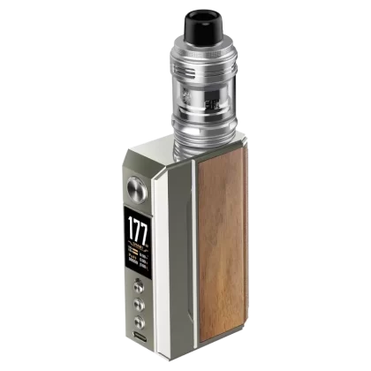 VooPoo Drag 4 Kit - Gunmetal and Ocean Blue