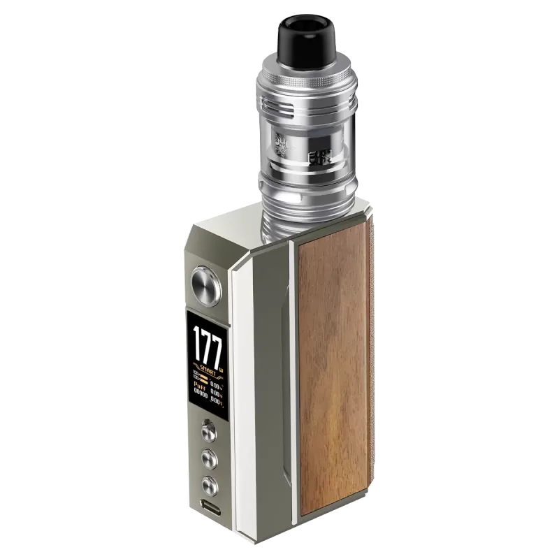 VooPoo Drag 4 Kit - Gunmetal and Ocean Blue