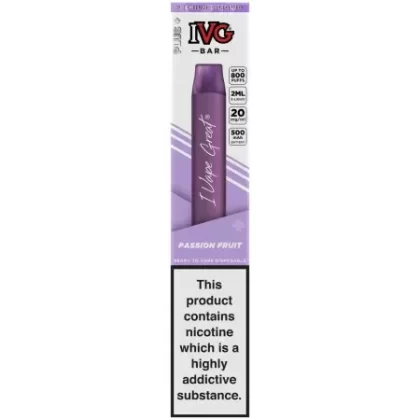 IVG Disposable Air Bar Plus- Passion Fruit