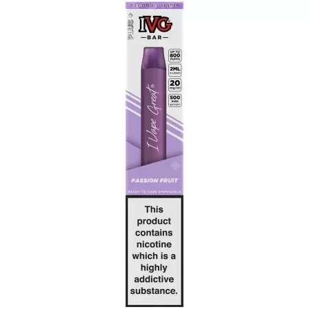 IVG Disposable Air Bar Plus- Passion Fruit