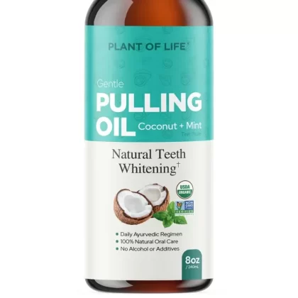 Plant of Life – 8oz Coconut Mint Natural Mouth Pulling Oil