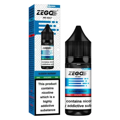 Zego Blueberry Raspberry Nic Salt Vape Juice 10ml