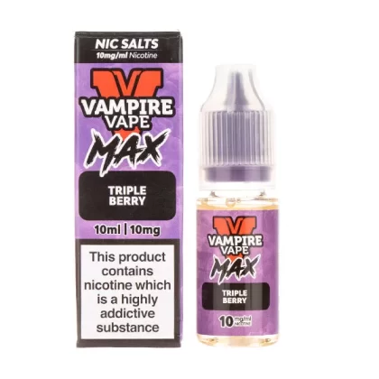 Triple Berry Nic Salt E-Liquid by Vampire Vape Max - 5mg