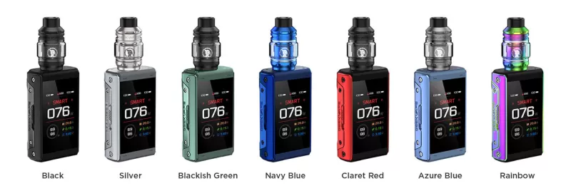 Geekvape T200 (Aegis Touch) Box Mod Kit - Claret Red - Image 2