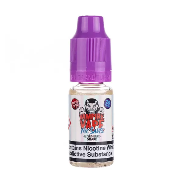 Heisenberg Grape Nic Salt E-Liquid by Vampire Vape - Vapesuperstore Co - Image 2
