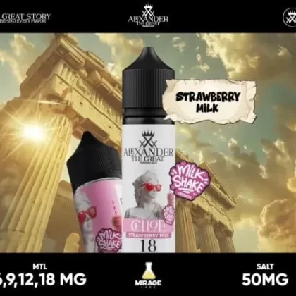 ALEXANDER MTL CHLOE VAPE ELIQUID – STRAWBERRY MILK SHAKE - Vape Product, Vape Product; Vape Product