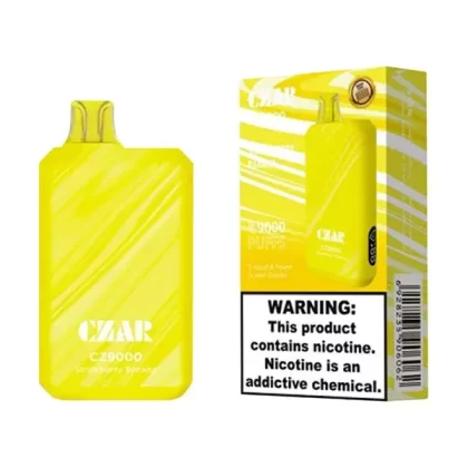 Strawberry Banana – CZAR CZ9000 - Vape Store