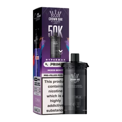 Al Fakher Hypermax Prime 50K Prefilled Pods Mixed Berry - 20mg