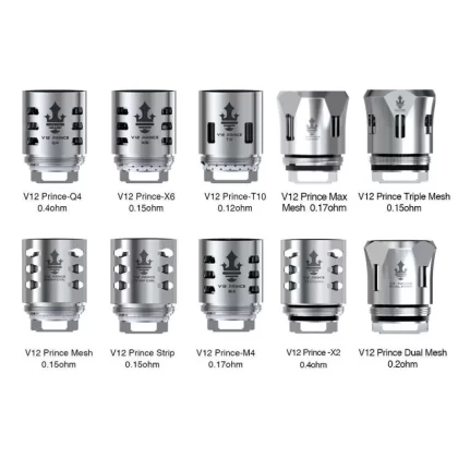 Smok TFV12 Prince Tank Replacement Coils 3PCS-PACK - V12 Prince Triple Mesh 0.15ohm