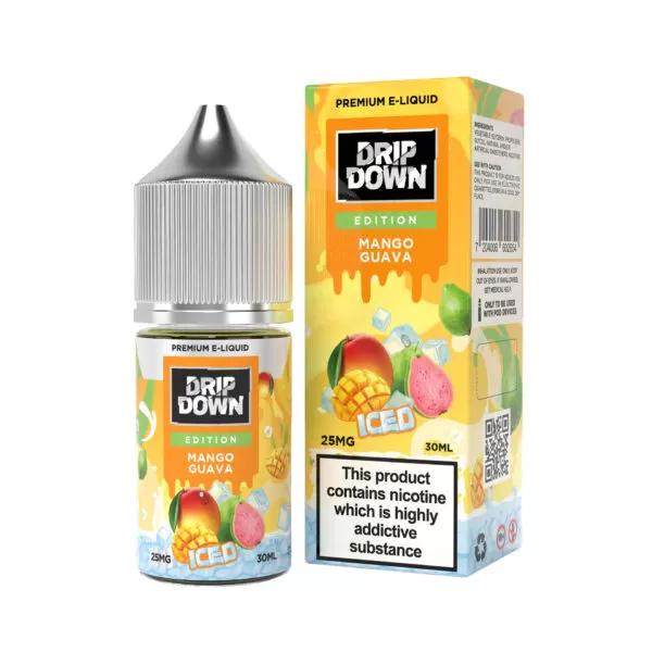 Drip Down Iced Series Mango Guava Ice 30ml (25/50 mg) - Vape Product, Vape Product