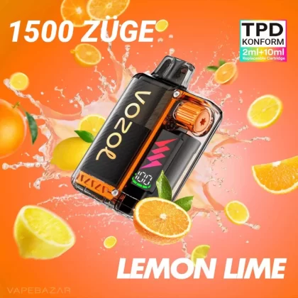 Vozol Vista Plug – Lemon Lime Starter Kit - Pod Kit; La Fume; 850 mAh