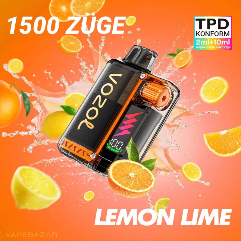 Vozol Vista Plug – Lemon Lime Starter Kit - Pod Kit; La Fume; 850 mAh