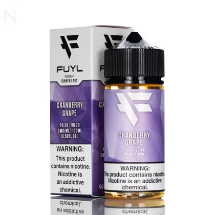 FUYL E-Liquid - Cranberry Grape - 100ml - 6mg