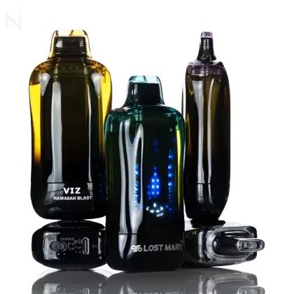 Lost Mary VIZ 55K 55,000 Puffs Disposable Vape - 16.7mL - Blue Razz Ice