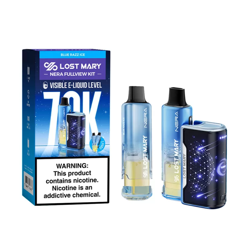 Lost Mary NERA FULLVIEW 70K Disposable KIT - 70,000 Puffs - Dragon Strawnana - Image 3
