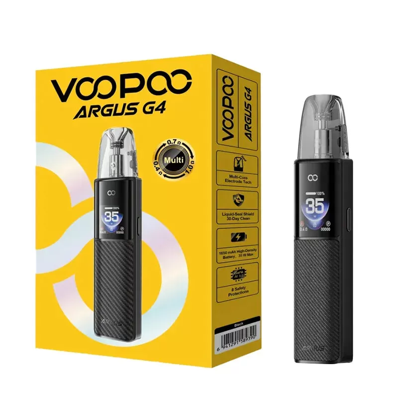 Voopoo Argus G4 Pod Kit - Black - Vapourdeal Co - Image 2