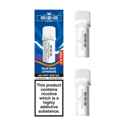 Blue Razz Lemonade SKE 600 Pro Pods - 10mg - Vape Product (196B59)